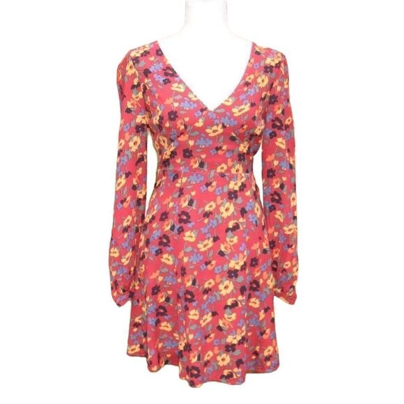 & Other Stories Floral Mini Dress - Picture 1 of 8